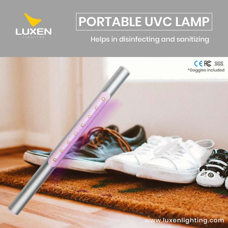 Portable UVC LED Lamp Luxen Lighting Store Philippines